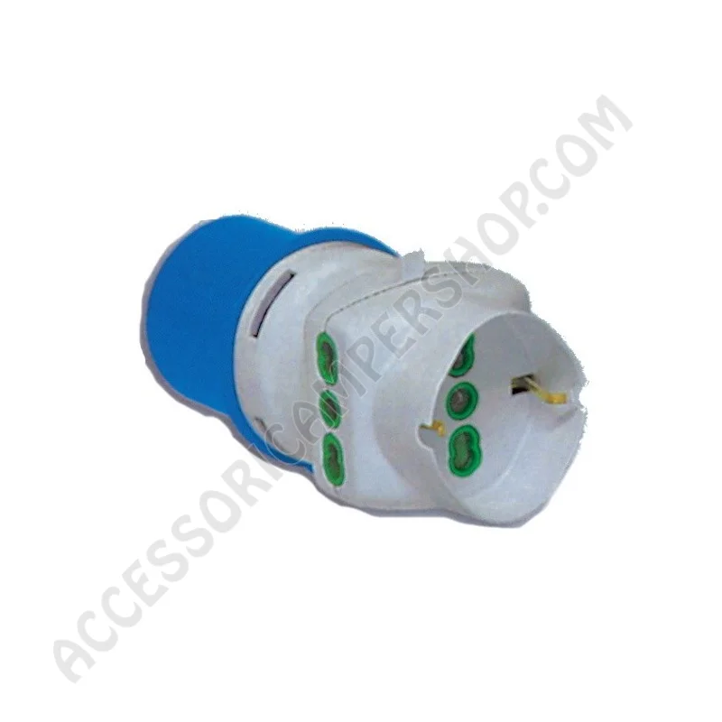 Adattatore semplice 16A 250V per camper e caravan | Accessoricampershop.com