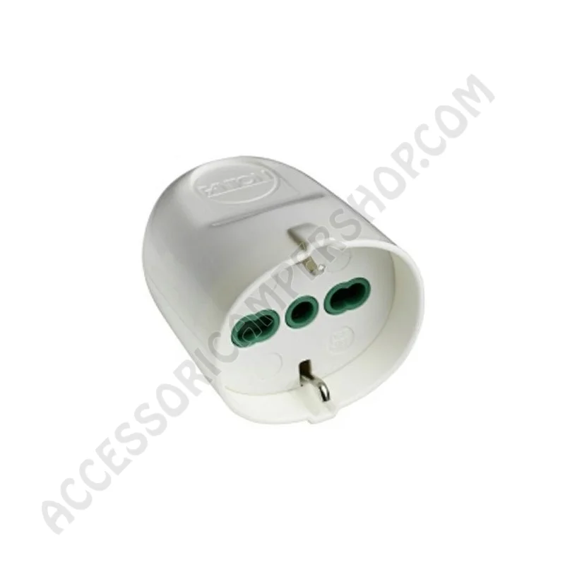 Presa Volante 220V Bianca per Camper e Caravan | Accessoricampershop.com