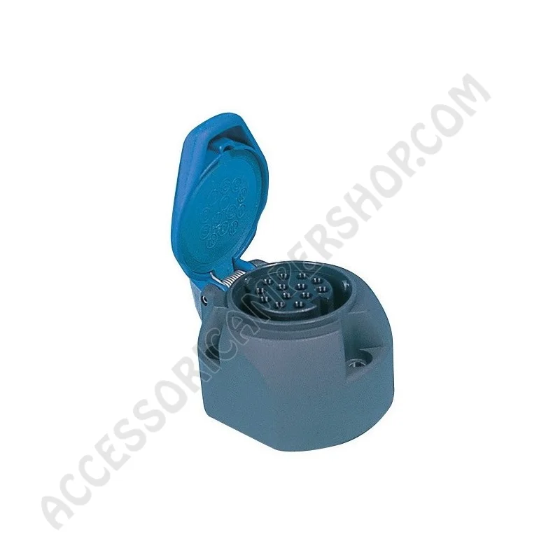 Presa 13 poli per gancio traino di qualità | Accessoricampershop.com
