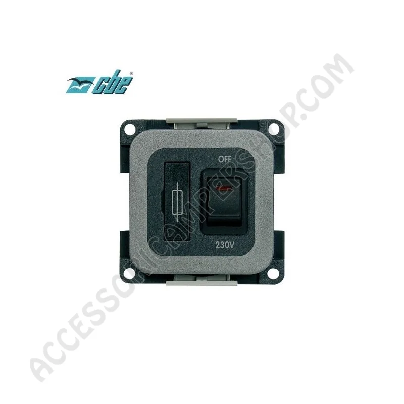 Interruttore 230V con Fusibile 5A per Camper | Accessoricampershop.com