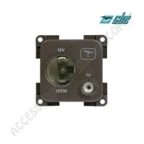 Presa 12V auto + TV CBE per camper | Accessoricampershop.com