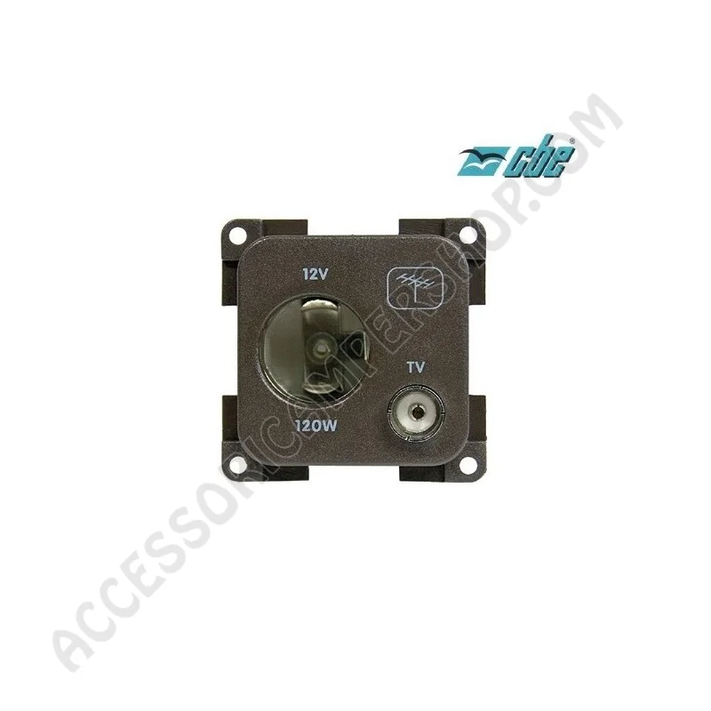 Presa 12V auto + TV CBE per camper | Accessoricampershop.com