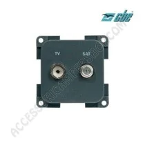 Presa TV + SAT CBE per camper e caravan | Accessoricampershop.com