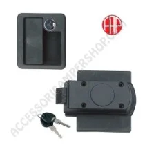 Serratura rettangolare per portelloni | Accessoricampershop.com