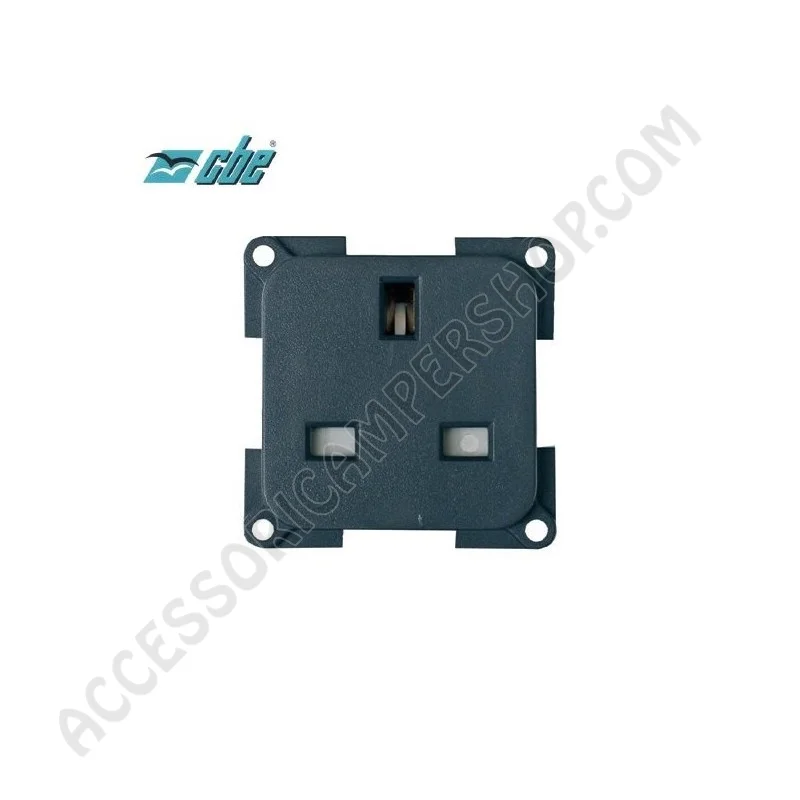 Presa 230V Inglese con Scatola di Protezione | Accessoricampershop.com