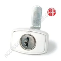Serratura in Metallo con Cornice in Plastica | Accessoricampershop.com