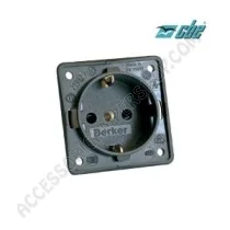 Presa Berker Schuko 16A 250V con protezione | Accessoricampershop.com