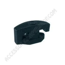 Chiusura Porta a Scuderia Nera con Paletto Lungo | Accessoricampershop.com