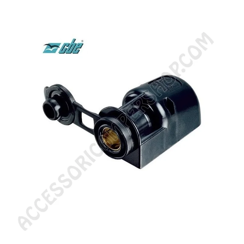 Presa 12 V R513 CBE con coperchio a parete | Accessoricampershop.com