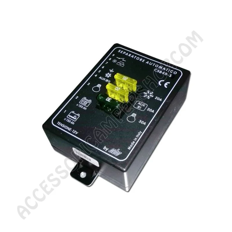 Separatore Automatico Batteria CSB 40 S | Accessoricampershop.com