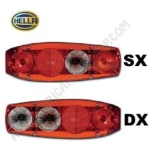Fanale Posteriore Hella Caraluna 2 Orizzontale 12V | Accessoricampershop.com
