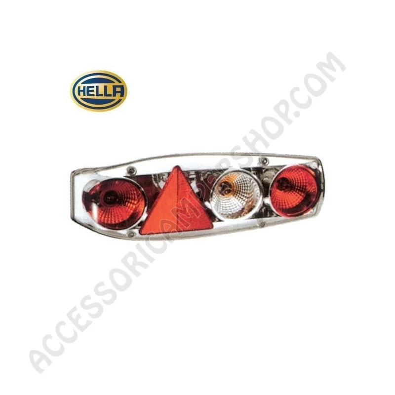 Fanale Posteriore HELLA Caraluna 2 Chromium 12V | Accessoricampershop.com