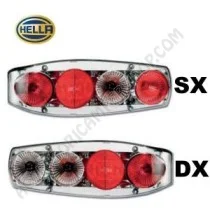 Fanale Posteriore Hella Caraluna 2 Chromium 12V | Accessoricampershop.com