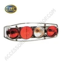 Fanale Posteriore Hella Caraluna 2 Chromium 12V | Accessoricampershop.com