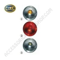 Fanale Posteriore Hella Circolare Ø 90 mm | Accessoricampershop.com