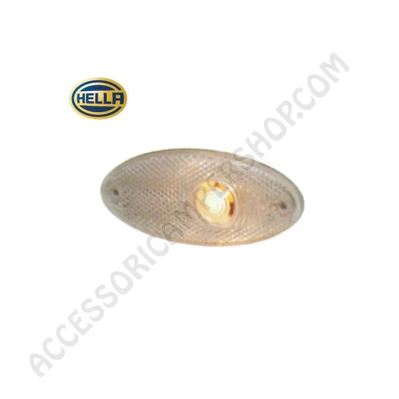 Luce Side-Marker Bianco Incasso Orizzontale | Accessoricampershop.com