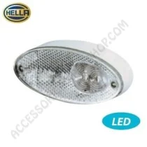 Luce di posizione LED Hella con catadiottro | Accessoricampershop.com
