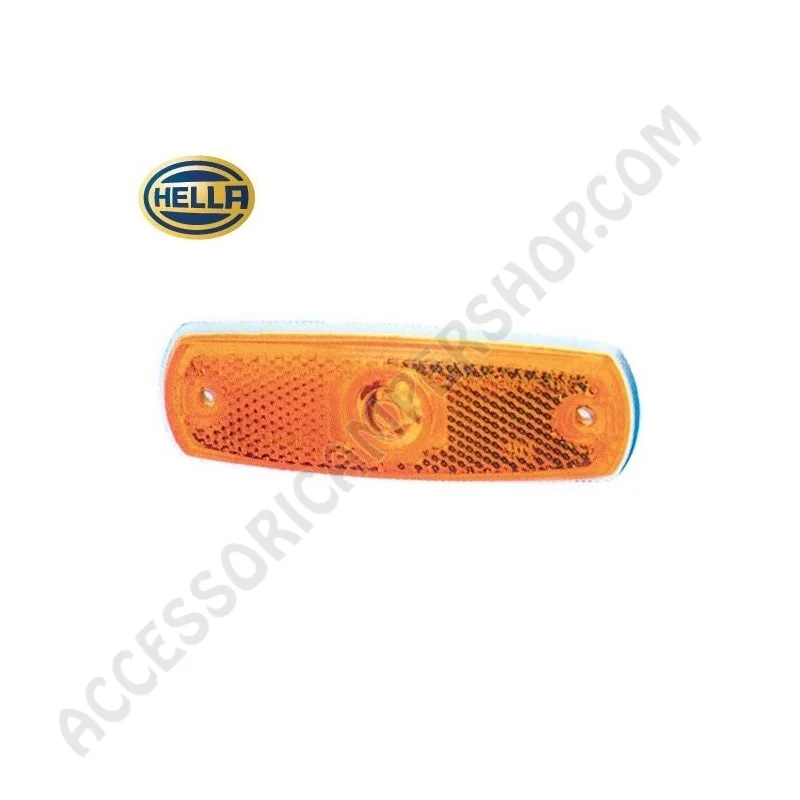 Luce side-marker arancio Hella per camper | Accessoricampershop.com
