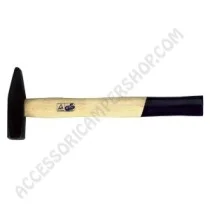 Martello tedesco 100 g con manico in legno | Accessoricampershop.com