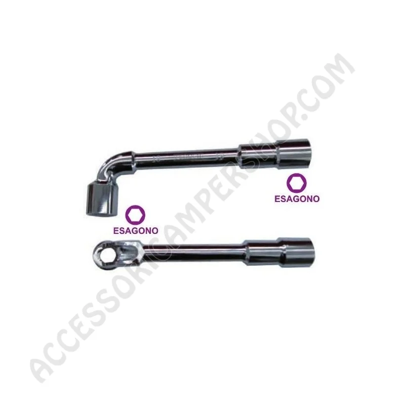 Chiavi a pipa passanti esagonali pesanti | Accessoricampershop.com