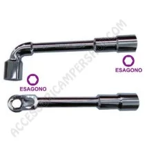 Serie 10 chiavi a pipa in custodia | Accessoricampershop.com
