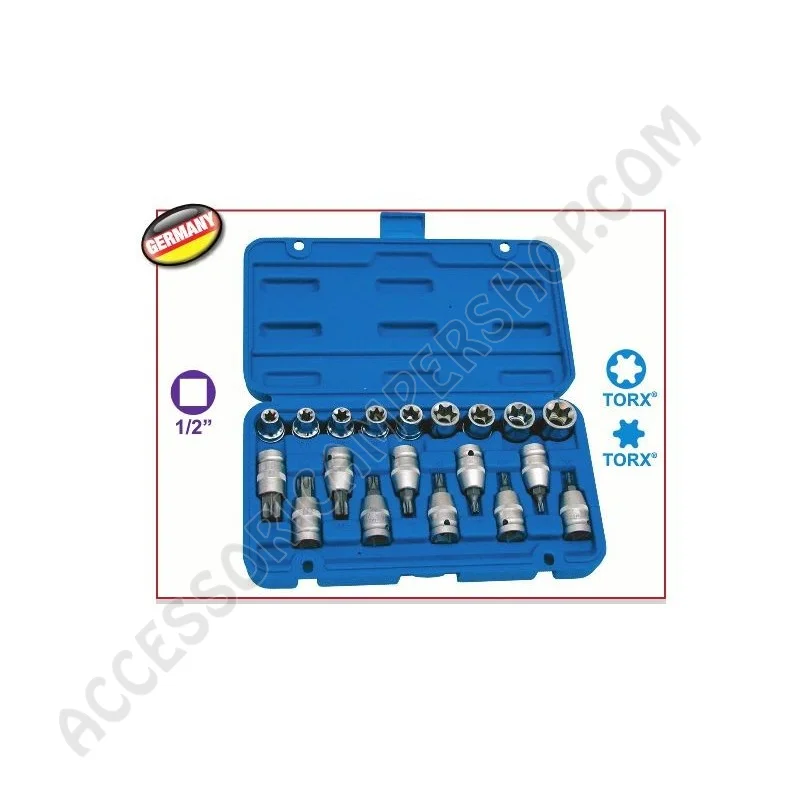 Cassetta Bussole Torx per Utensili Essenziali | Accessoricampershop.com