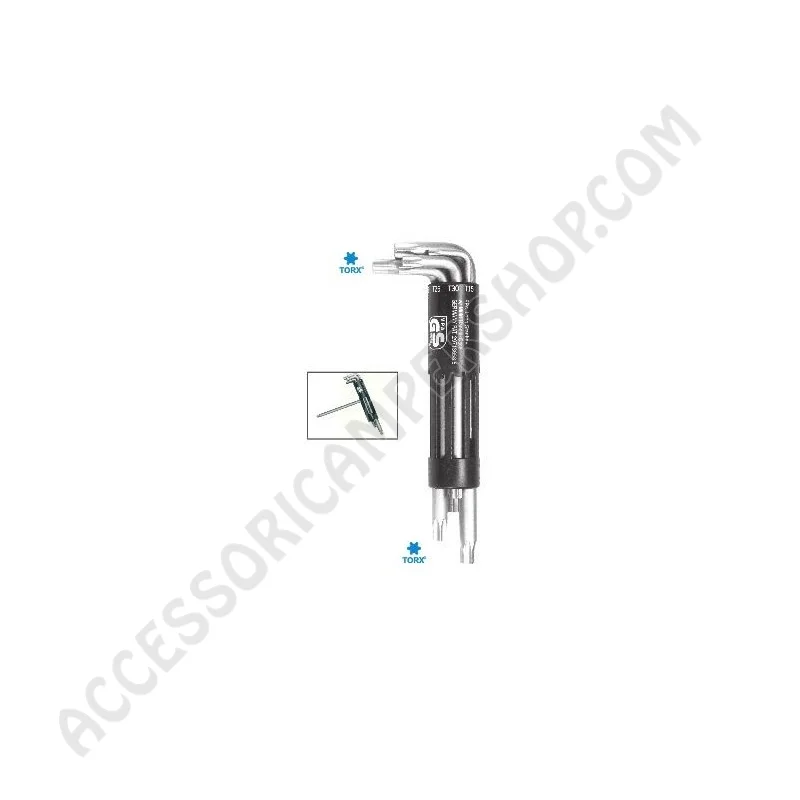 Chiavi Torx Serie 8 Satinato Chrom Vanadium | Accessoricampershop.com
