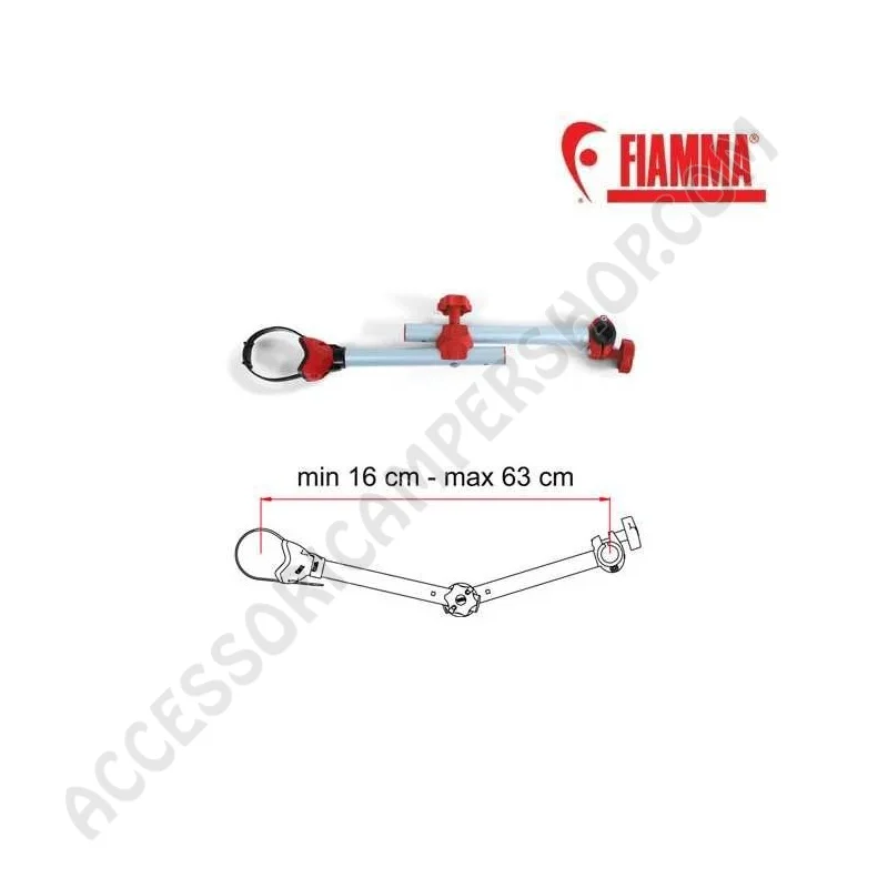 Fiamma BIKE-BLOCK PRO D2 per portabici camper | Accessoricampershop.com