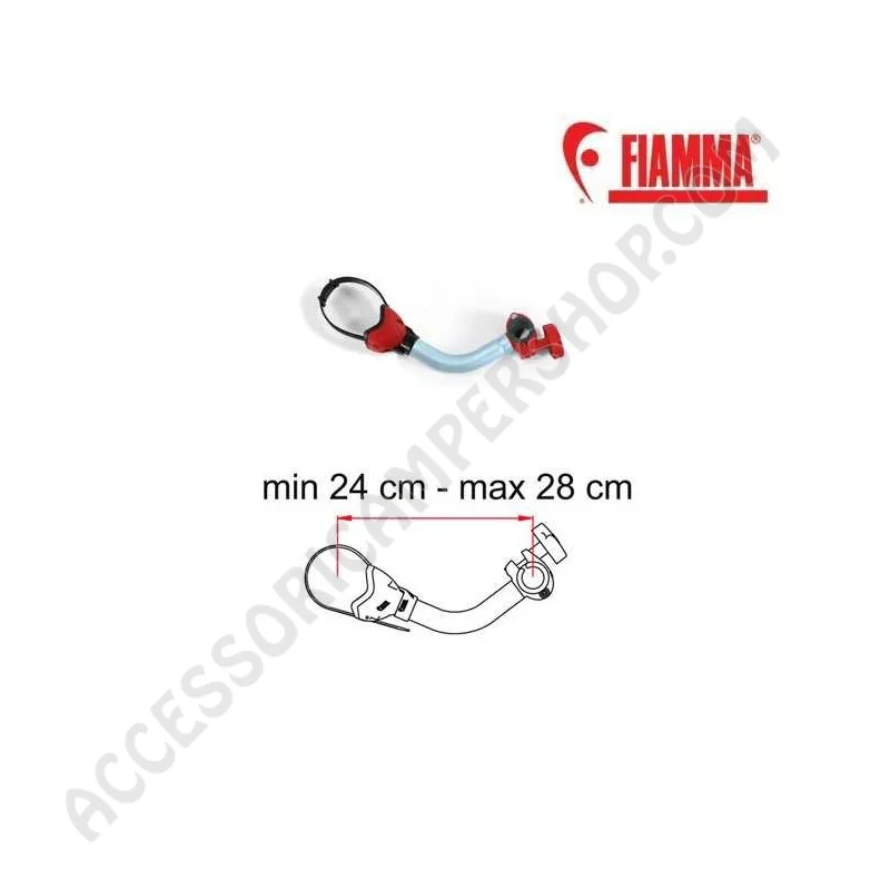 Fiamma BIKE-BLOCK PRO 2 - RED per portabici | Accessoricampershop.com