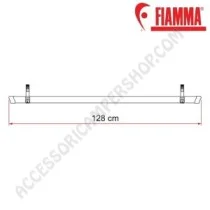 Canalina Rail Quick 128 - Red per Portabici | Accessoricampershop.com