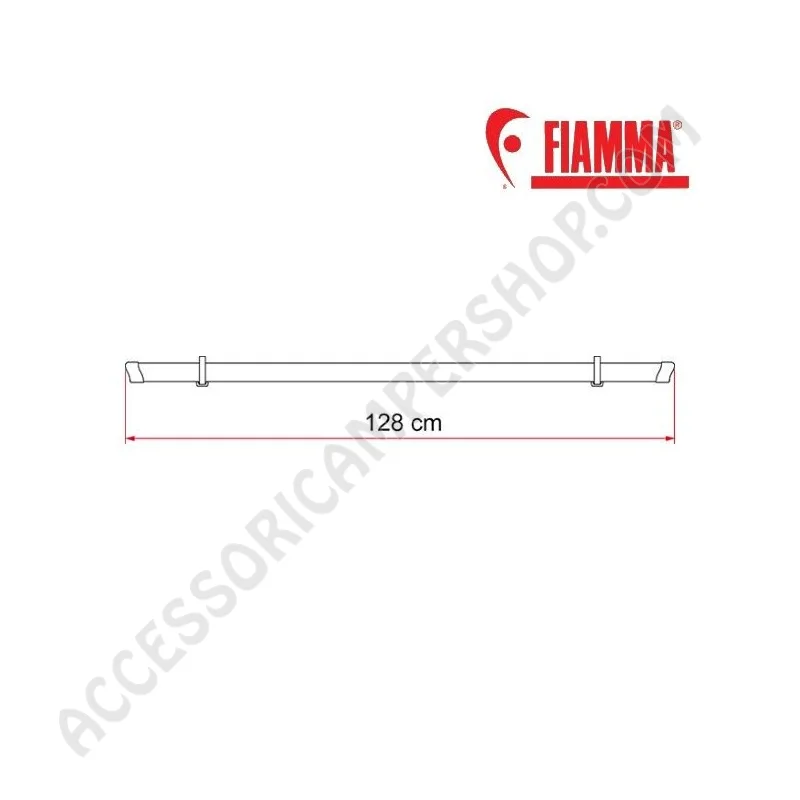 Canalina Rail Strip 128 - Ricambio Fiamma | Accessoricampershop.com