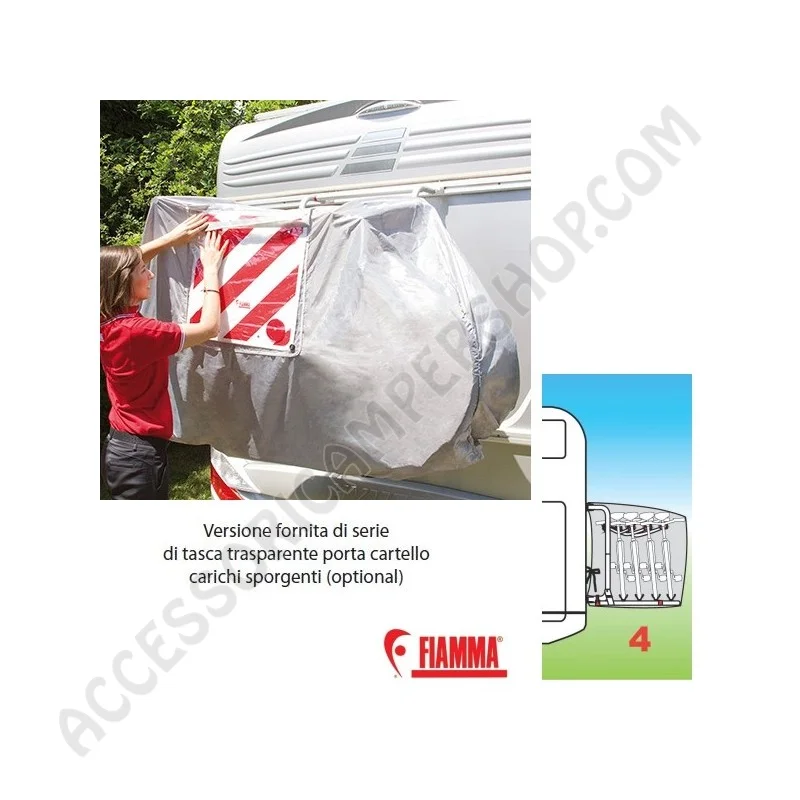 Copri Bici Fiamma S 4 Bici per Camper | Accessoricampershop.com