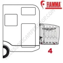 Copri Bici Fiamma S 4 Bici per Camper | Accessoricampershop.com
