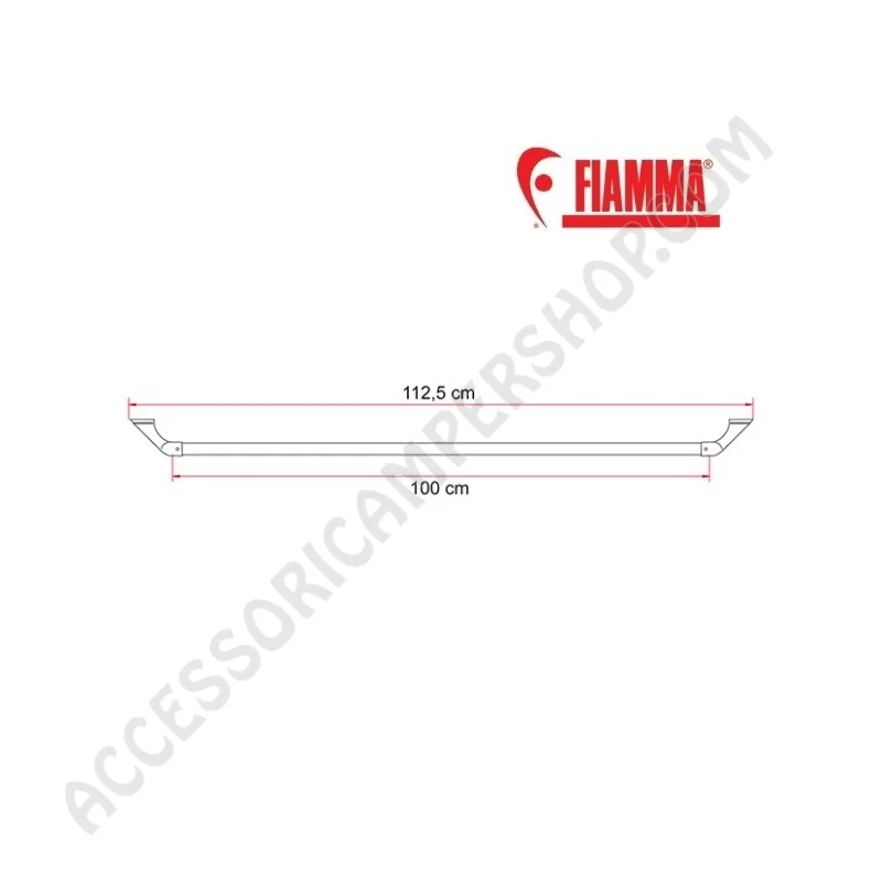 Appendino Garage Carry-Rail Fiamma per Camper | Accessoricampershop.com