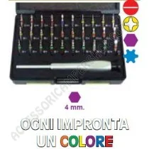 Inserti di precisione colorati 30 pezzi | Accessoricampershop.com