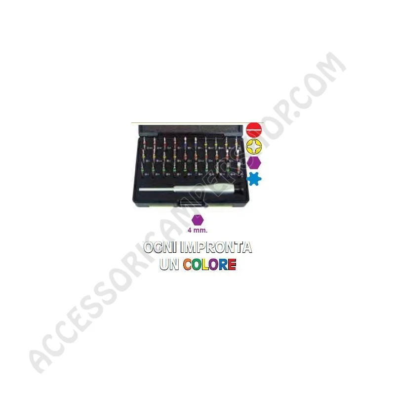 Inserti di precisione colorati 30 pezzi | Accessoricampershop.com