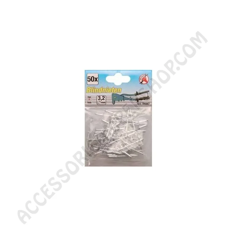 Rivetti a Strappo 50 Pezzi per Camper e Caravan | Accessoricampershop.com