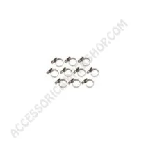 Fascetta inox per tubi - Confezione 10 pezzi | Accessoricampershop.com