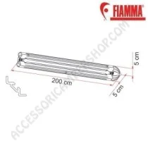 Barre Multiuso Garage Bars Corner in Alluminio | Accessoricampershop.com