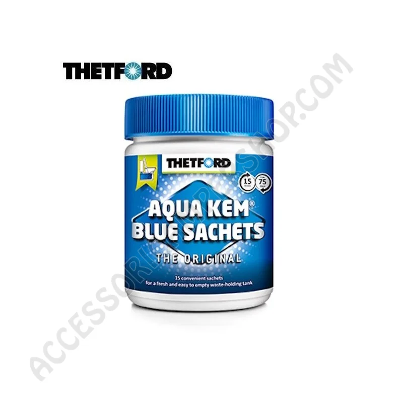 Aqua Kem Blue Sacchetti 15 Bustine per Camper | Accessoricampershop.com