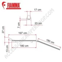 Portamoto Carry Fiamma per Garage Camper | Accessoricampershop.com