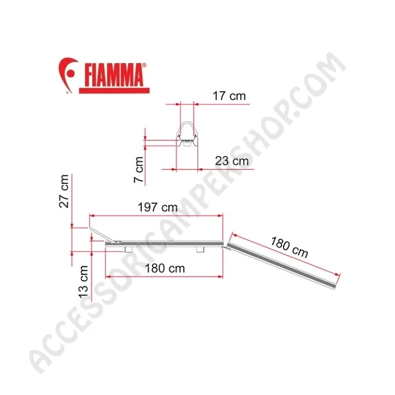 Portamoto Carry Fiamma per Garage Camper | Accessoricampershop.com