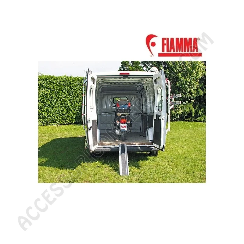 Rampa portamoto in alluminio anodizzato | Accessoricampershop.com