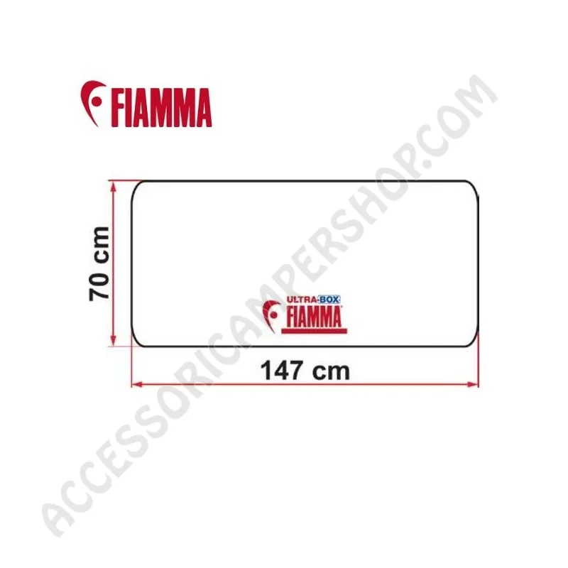 Bagagliera Posteriore Fiamma Ultra Box 500 | Accessoricampershop.com