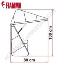 Bagagliera Posteriore Fiamma Carry-Bike Ultra Box 360 | Accessoricampershop.com