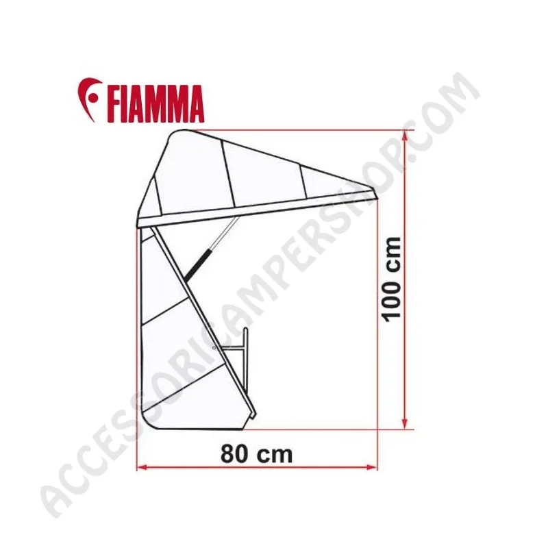 Bagagliera Posteriore Fiamma Carry-Bike Ultra Box 360 | Accessoricampershop.com