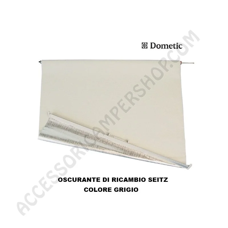 Oscurante di ricambio Seitz S3 S4 grigio | Accessoricampershop.com