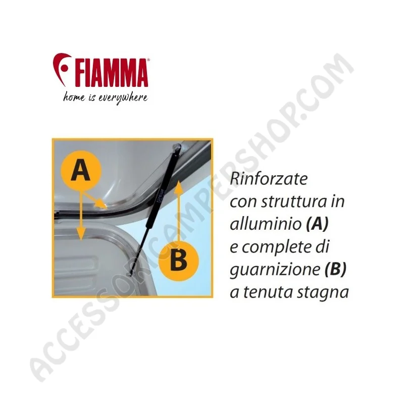 Bagagliera da Tetto Ultra-Box Fiamma | Accessoricampershop.com