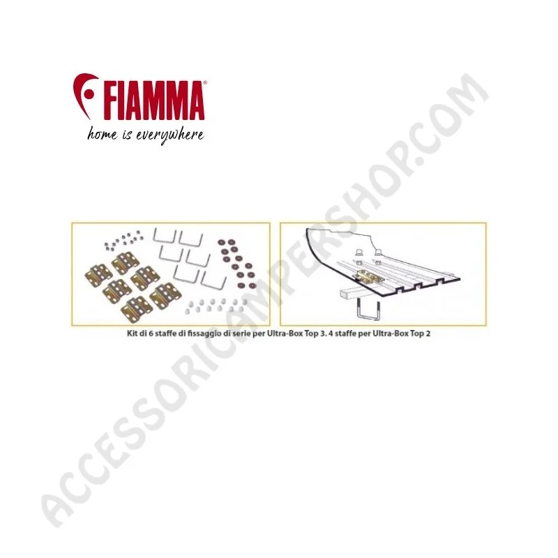 Bagagliera da Tetto Ultra-Box Fiamma | Accessoricampershop.com