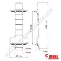 Piastra di Sicurezza per Scale Camper | Accessoricampershop.com